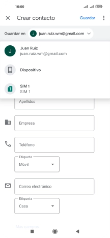 Pulsa Dispositivo.