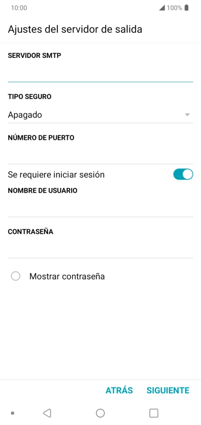 Pulsa la lista desplegable bajo 