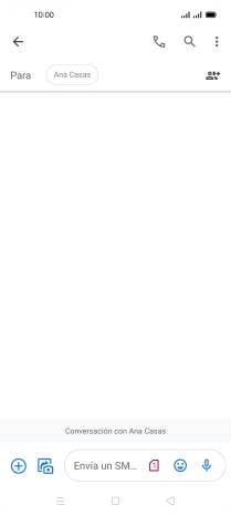 Pulsa la lista desplegable de la tarjeta SIM.