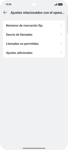 Pulsa Números de marcación fija.