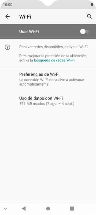 Pulsa el indicador junto a 