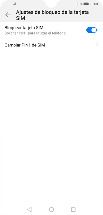 Pulsa el indicador junto a 