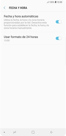 Pulsa la tecla de inicio para terminar y regresar a la pantalla de inicio.
