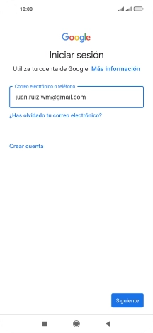 Pulsa Siguiente.