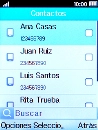 Selecciona el contacto deseado.