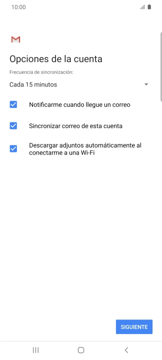 Pulsa la lista desplegable bajo 