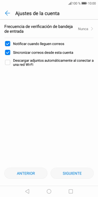 Pulsa la lista desplegable junto a 