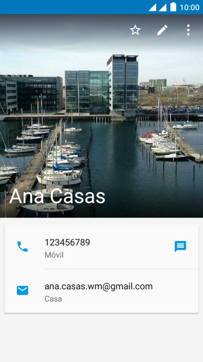 Pulsa el icono de editar.