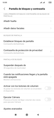 Pulsa la tecla de inicio para terminar y regresar a la pantalla de inicio.