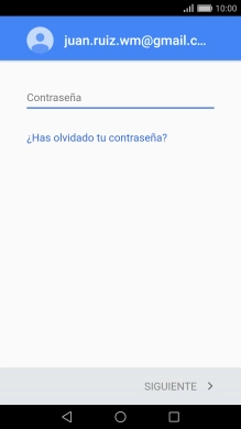 Pulsa Contraseña e introduce la contraseña de tu cuenta de Google.