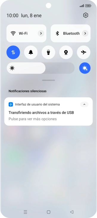 Pulsa Pulse para ver más opciones.