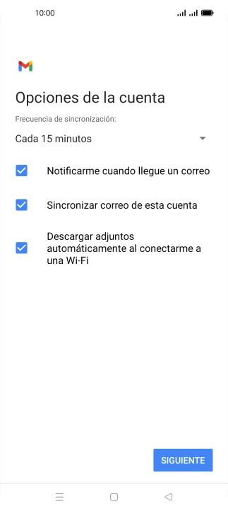 Pulsa la lista desplegable bajo 