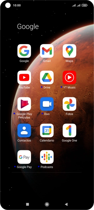 Pulsa Gmail.