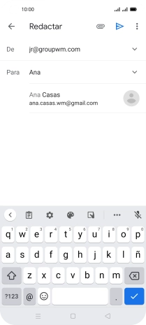 Pulsa el contacto deseado.