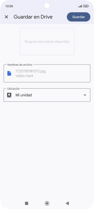 Pulsa la lista desplegable bajo 