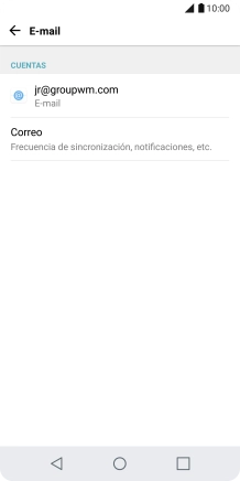 Pulsa Correo.