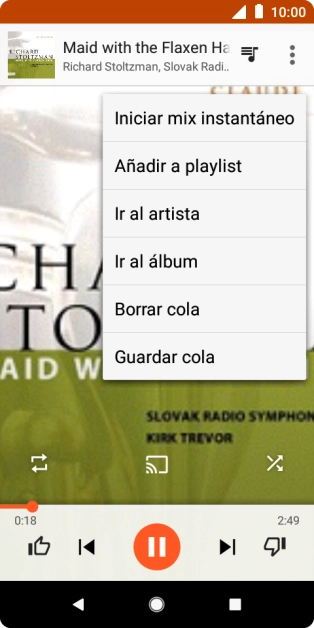 Pulsa Añadir a playlist.