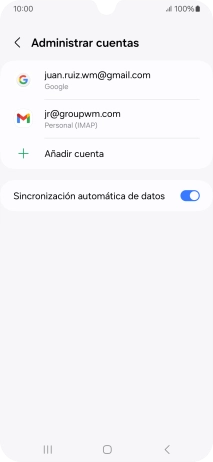 Pulsa la tecla de inicio para terminar y regresar a la pantalla de inicio.
