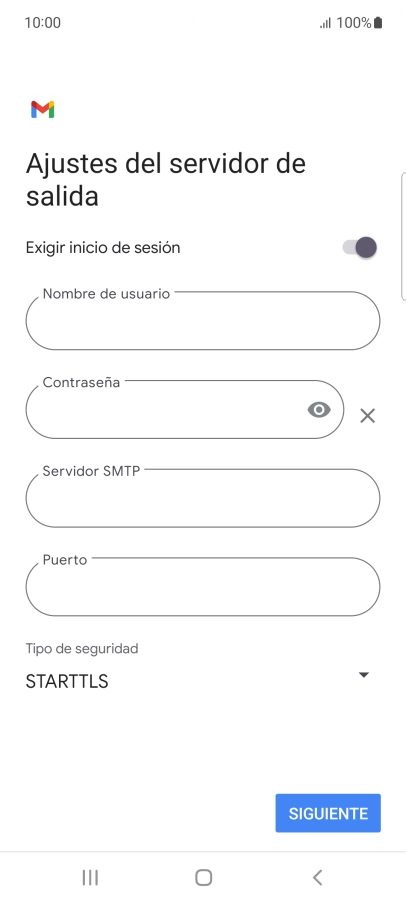 Pulsa el indicador junto a 
