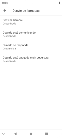 Pulsa la tecla de inicio para terminar y regresar a la pantalla de inicio.
