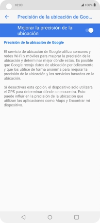 Pulsa el indicador junto a 