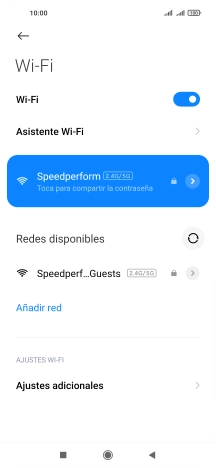Pulsa la tecla de inicio para terminar y regresar a la pantalla de inicio.