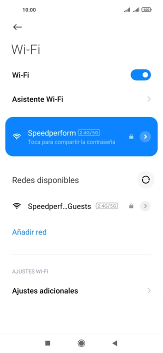 Pulsa la tecla de inicio para terminar y regresar a la pantalla de inicio.