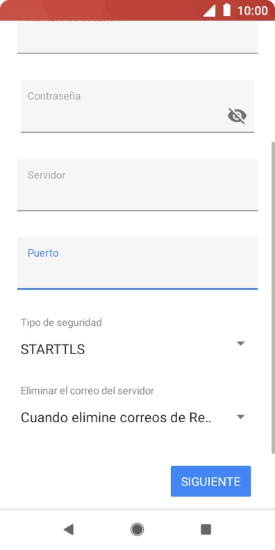 Pulsa la lista desplegable bajo 