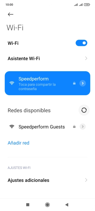 Pulsa la tecla de inicio para terminar y regresar a la pantalla de inicio.