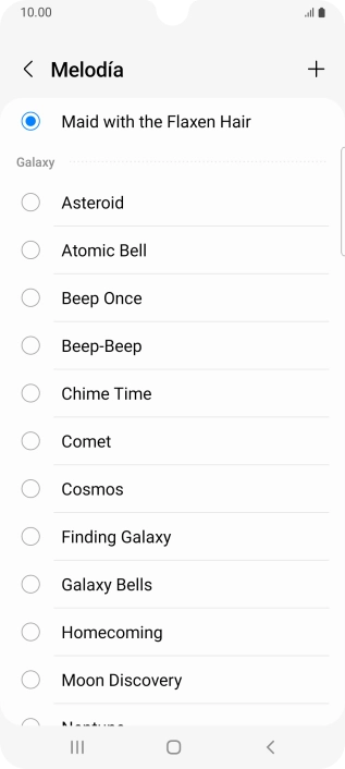 Pulsa la tecla de inicio para terminar y regresar a la pantalla de inicio.