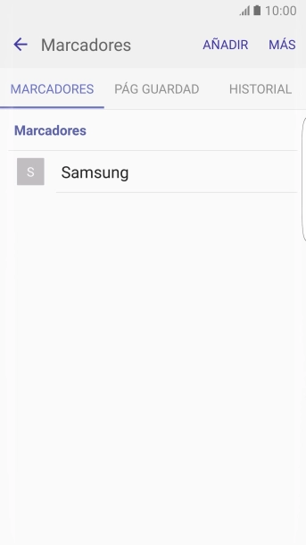 Pulsa el favorito deseado.