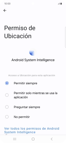 Pulsa el ajuste deseado.