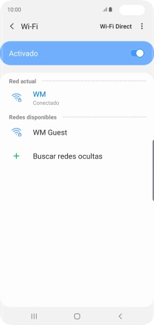 Pulsa la tecla de inicio para terminar y regresar a la pantalla de inicio.