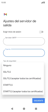 Pulsa SSL/TLS.