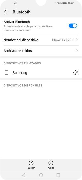 Pulsa la tecla de inicio para terminar y regresar a la pantalla de inicio.
