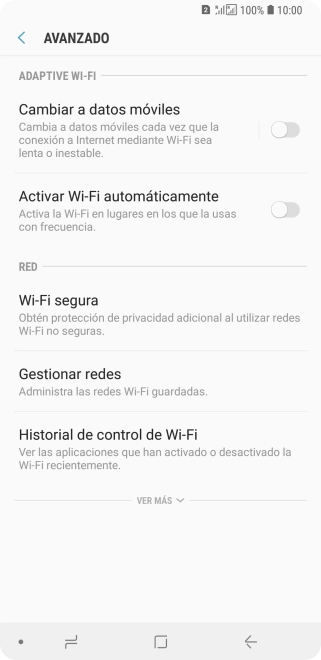 Pulsa el indicador junto a 
