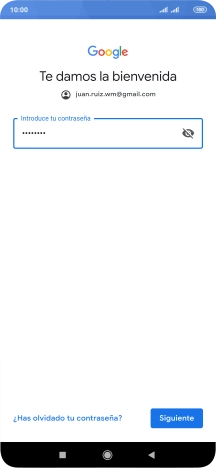 Pulsa Siguiente.