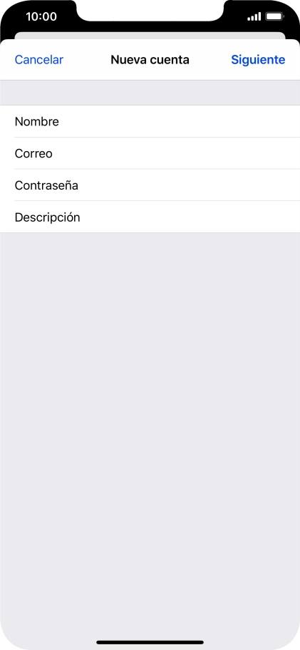 Pulsa Siguiente.