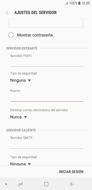 Pulsa la lista desplegable bajo 