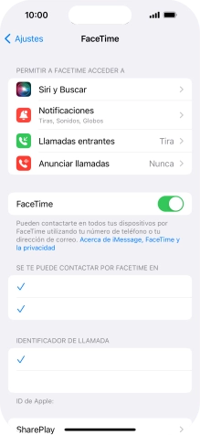 Pulsa el indicador junto a 