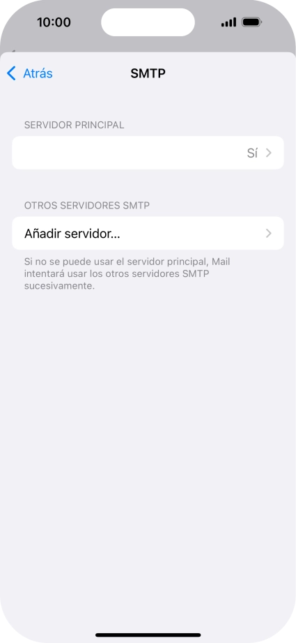 Pulsa la flecha hacia la izquierda.
