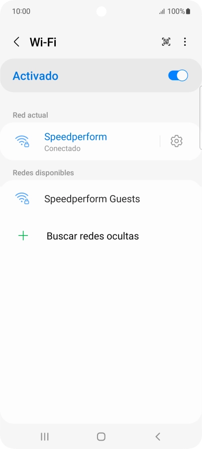 Pulsa la tecla de inicio para terminar y regresar a la pantalla de inicio.