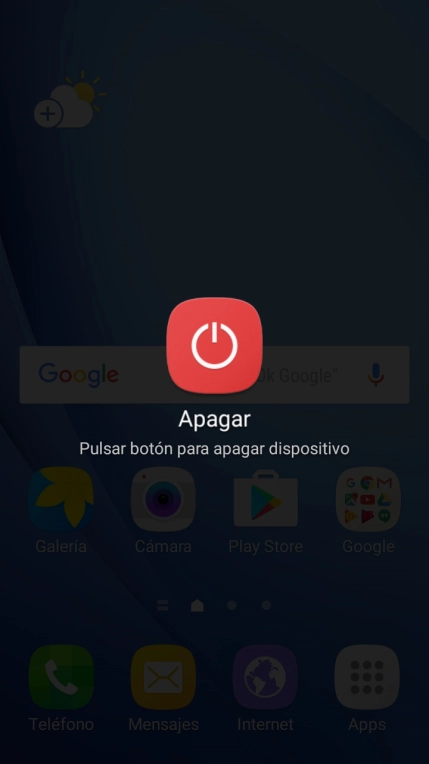 Pulsa Apagar.