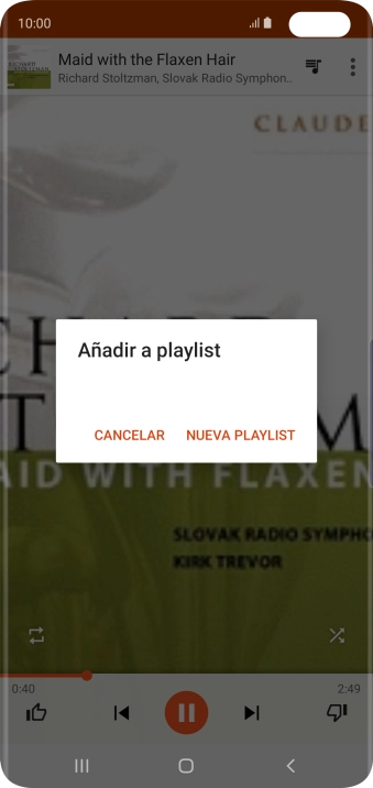 Pulsa NUEVA PLAYLIST.