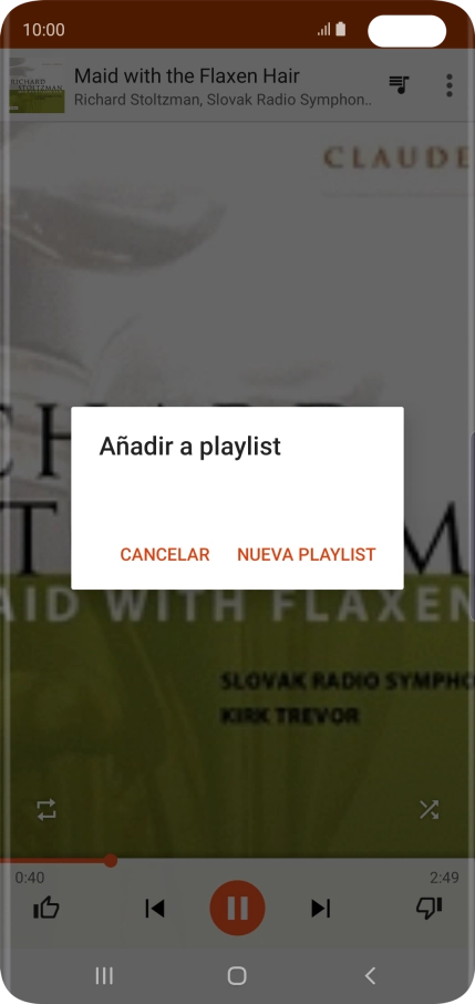 Pulsa NUEVA PLAYLIST.