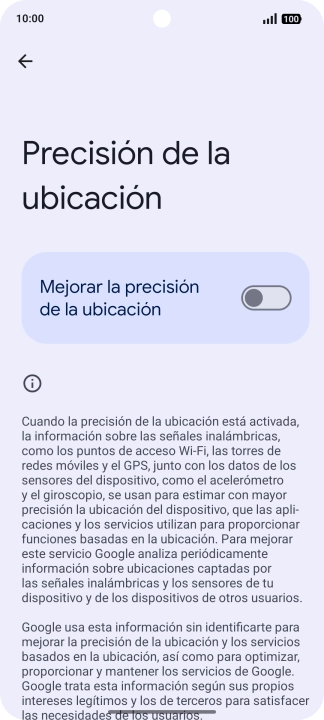 Si pulsas el indicador junto a 