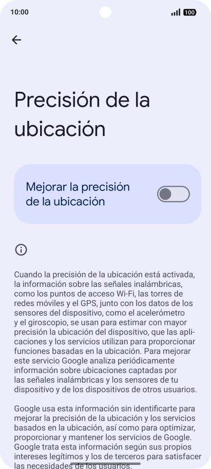 Si pulsas el indicador junto a 