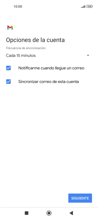 Pulsa la lista desplegable bajo 