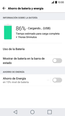 Pulsa el indicador junto a 