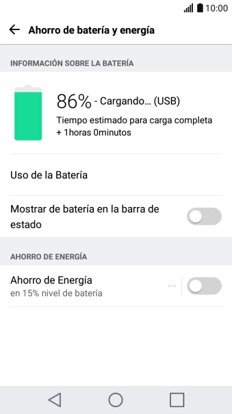 Pulsa el indicador junto a 